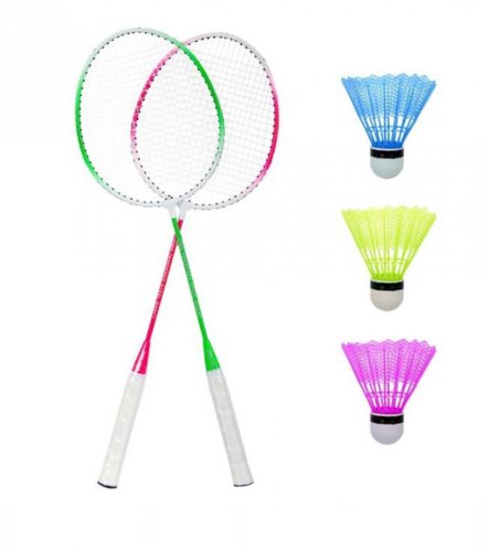 Rachete badminton cu 3 fluturasi