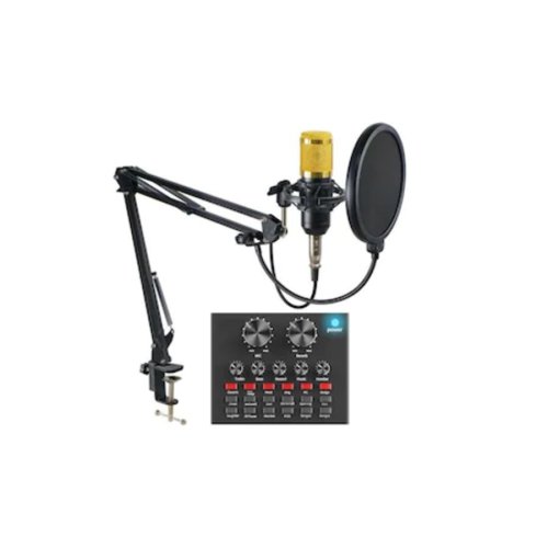 Set profesional mixer audio si microfon, andowl mic8