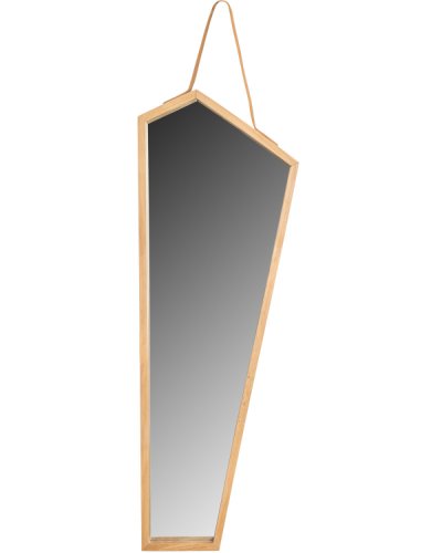 Tutumi Oglindă asimetrică cu rama din lemn 85 cm ymjz20217