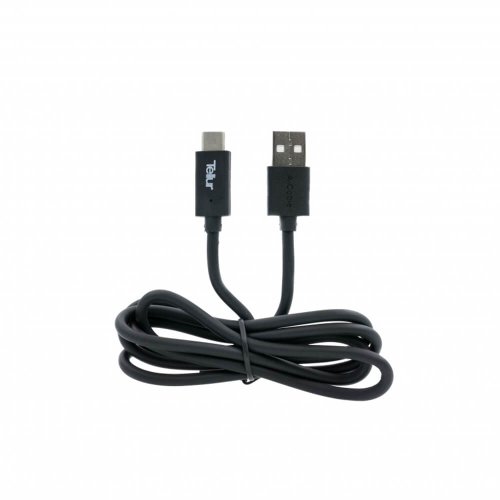 Cablu de date tellur tll155061, usb - usb type c, 1m, negru