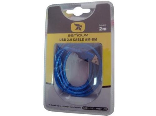 Cablu prelungitor serioux usb 2.0 am-af, 2m