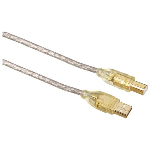 Cablu usb 2.0 hama 46781 tip a-b, 3 m