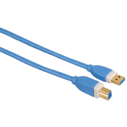 Cablu usb 3.0 hama 39671 tip a-b, 1.8 m