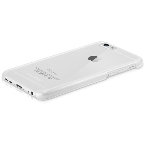 Capac de protectie macally snapp6m-c pentru iphone 6/6s, transparent