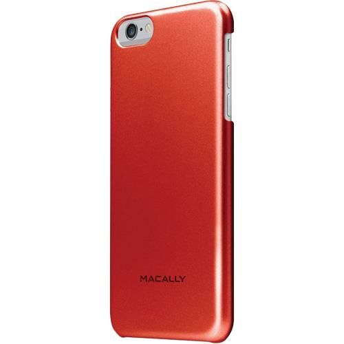 Capac de protectie macally snapp6m-r pentru iphone 6/6s, rosu