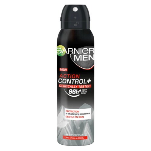 Deodorant spray garnier action control testat clinic, 150 ml, pentru barbati