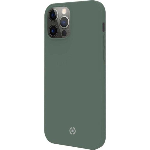 Husa de protectie celly cromo pentru iphone 12 pro, verde