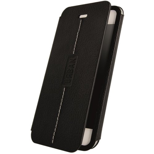 Husa de protectie oxo wallet case urban pentru iphone 6/6s, negru