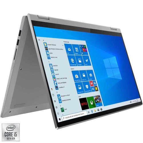 Laptop 2 in 1 lenovo ideapad flex 5 15iil05, intel® core™ i5-1035g1, 8gb ddr4, ssd 512gb, intel® uhd graphics, windows 10 home