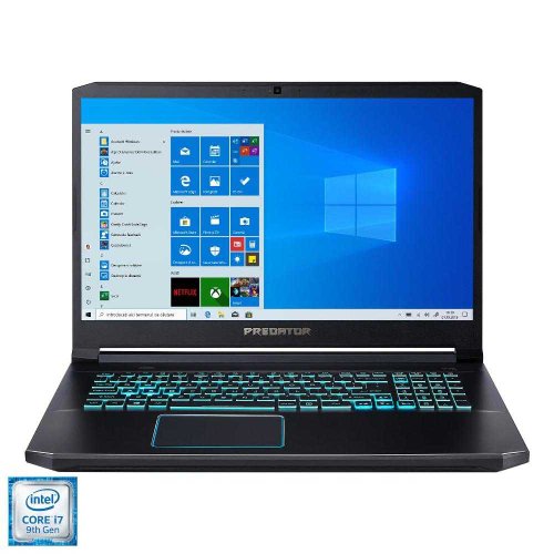 Laptop gaming acer predator helios 300 ph317-53-71dc, intel® core™ i7-9750h, 16gb ddr4, hdd 1tb, nvidia geforce gtx 1660ti 6gb, windows 10 home