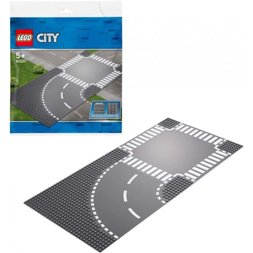 Lego city curba si intersectie 60237