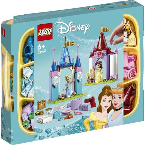 Lego® disney - castele creative disney princess 43219, 140 piese