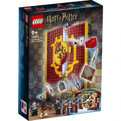 Lego® harry potter™ - bannerul casei gryffindor™ 76409, 285 piese