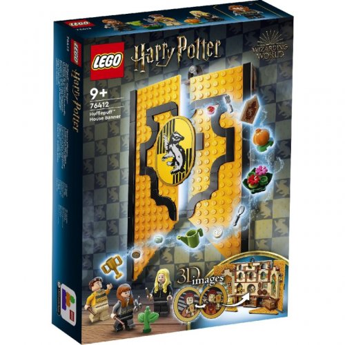 Lego® harry potter™ - bannerul casei hufflepuff™ 76412, 313 piese