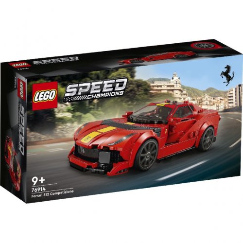 Lego® speed champions - ferrari 812 competizione 76914, 261 piese
