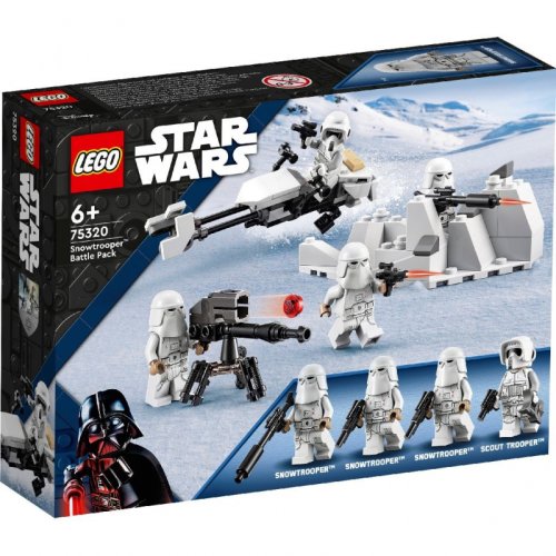 Lego® star wars - pachet de lupta snowtrooper™ 75320, 105 piese