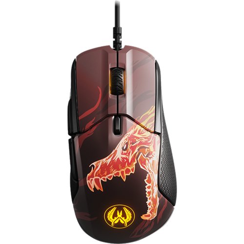 Mouse gaming steelseries rival 310 cs:go howl edition