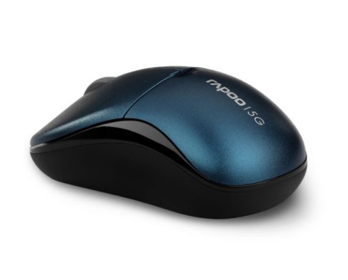 Mouse hama rapoo 1090p optic, 5.8ghz, wireless, usb, albastru