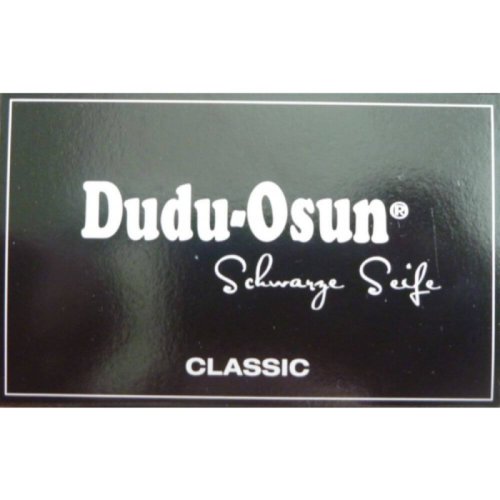 Sapun african dudu-osun, 25 g, parfum fructat, pentru piele/par/barbierit, negru