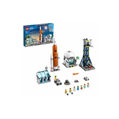 Set lego city - centrul de lansare de rachete (60351)