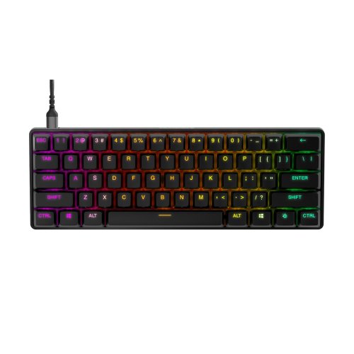 Tastatura gaming steelseries apex pro mini, iluminare rgb, negru