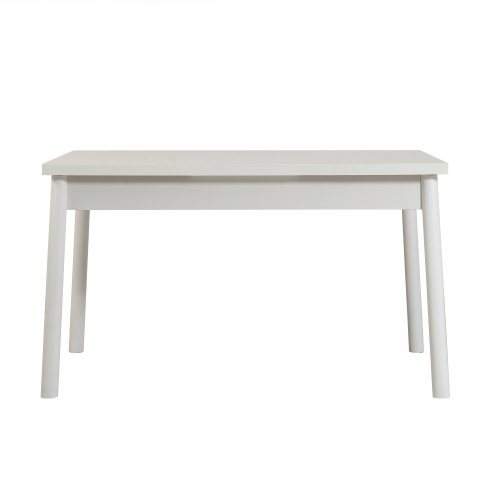 Vella Masă costa masa white dining table, alb, 77x75x120 cm