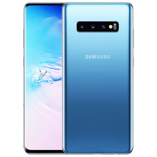 Telefon mobil samsung galaxy s10 plus 128gb dual sim, prism blue a
