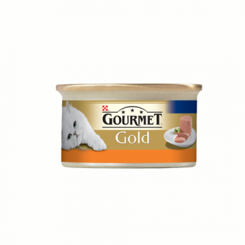 Purina gourmet gold mousse, curcan, conservă hrană umedă pisici, (pate), 85g
