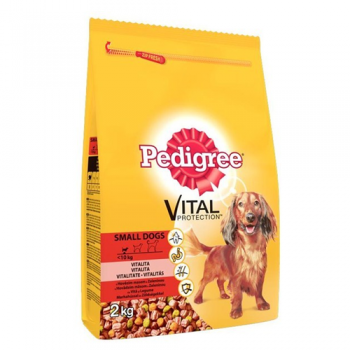 Pedigree vital protection mini adult, vită și legume, hrană uscată câini, 12kg