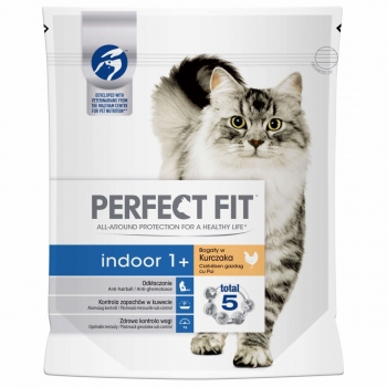 Perfect fit cat indoor, pui, hrană uscată pisici,1.4kg