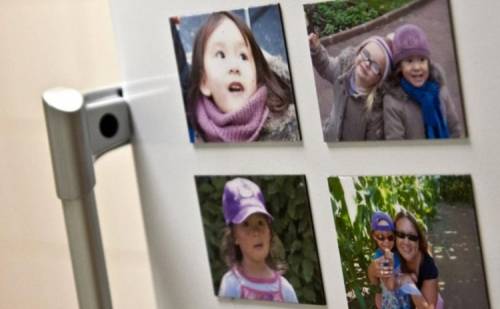 Anpo Solutions 4 magneti foto personalizati format 10x15 cm gata de pus pe frigider
