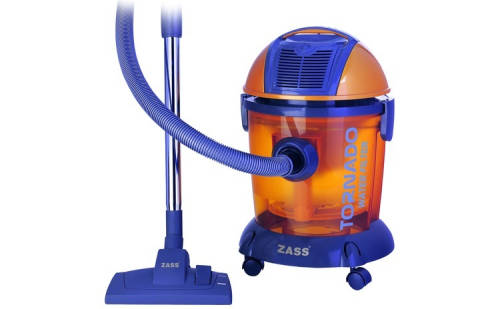 Zass Romania Aspirator cu filtrare in apa zass zvc 05, culoare portocaliu, 1800w, filtru hepa