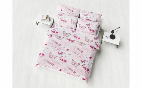 Armonia Textil Lenjerie bumbac pat matrimonial ophelia la doar 89 ron in loc de 178 ron