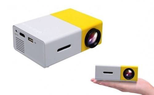 Business Marketing Mini videoproiector portabil yg300 - cu slot usb si slot microsd