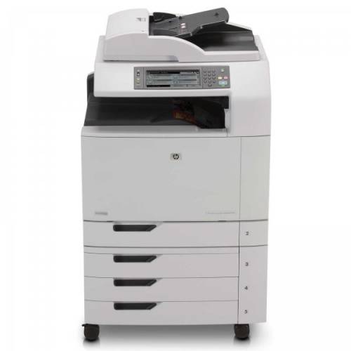 Imprimanta multifunctionala hp laser color cm6040f mfp, a3/a4, 40 pagini/minut color, 220.000 pagini/luna, 600 x 600 dpi, duplex, usb, network, fax, dadf, scanner, cartus toner inclus