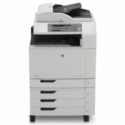 Imprimanta multifunctionala hp laser color cm6040f mfp, a3/a4, 40 pagini/minut color, 220.000 pagini/luna, 600 x 600 dpi, duplex, usb, network, fax, dadf, scanner, pagini printate: 200.000 - 300.000, 2 ani garantie