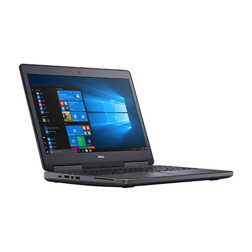 Laptop Dell precision 7520, intel core i7 6920hq 2.9 ghz, nvidia quadro m1200 4 gb gddr5 wi-fi, webcam, bluetooth, display 15.6 1920 by 1080, 16 gb ddr4; 128 gb ssd m.2; windows 10 pro original; 3 ani garantie, refurbished