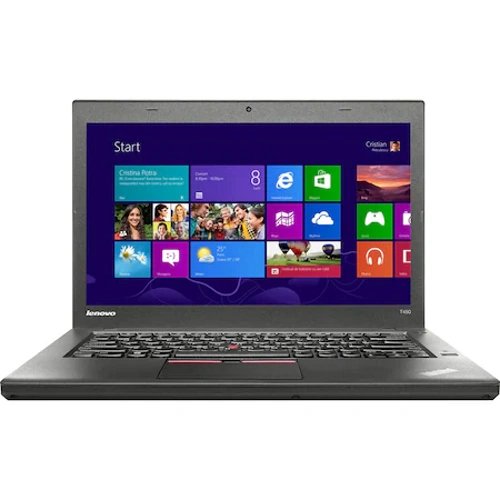 Laptop lenovo thinkpad t450, intel core i5 5300u 2.3 ghz, 8 gb ddr3, 250 gb ssd sata, intel hd graphics 5500, wi-fi, bluetooth, webcam, diplay 14