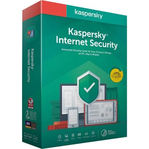 Licenta retail kaspersky internet security , 1 an , 3 dispozitive