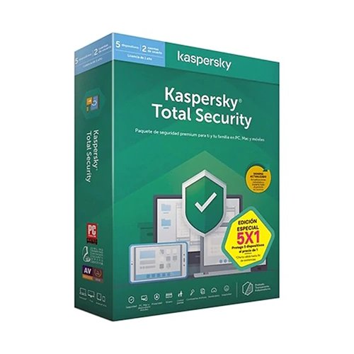 Licenta retail kaspersky total security, 1 an, 3 dispozitive