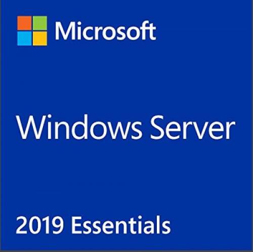 Licenta windows server essentials 2019 , x64, english 1pk dsp oei dvd 1-2 cpu