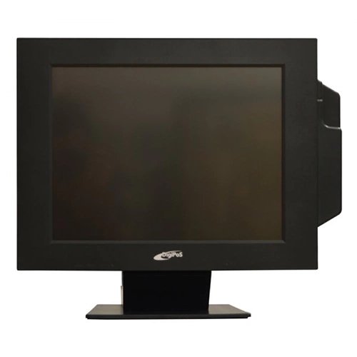 Monitor 15 inch tft digipos 714a black, touchscreen, lipsa cabluri