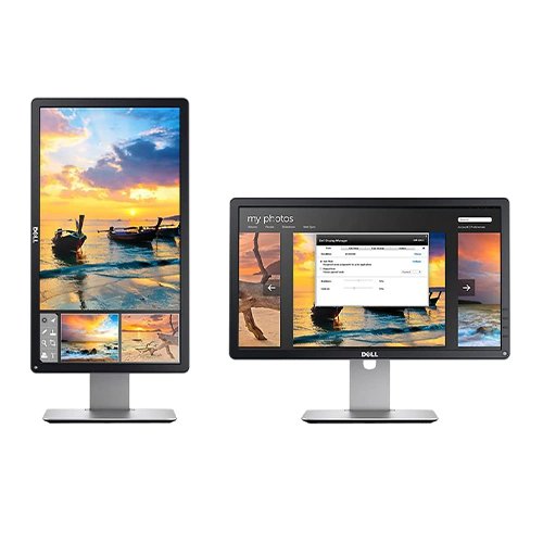Monitor 20 inch led, ips, dell p2014h, black and silver, 3 ani garantie, refurbished