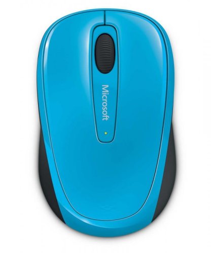 Mouse microsoft mobile 3500, wireless, albastru