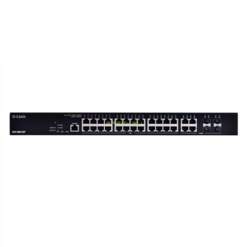 Switch d-link dgs-2000-28p, 24 port, 10/100/1000 mbps