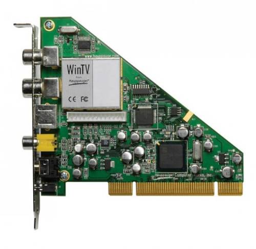 Tv-tuner win-tv, hvr-1110, 1 x fm in, 1 x tv in, 1 x s-video, 1 x comp in, 1 x line in, pci