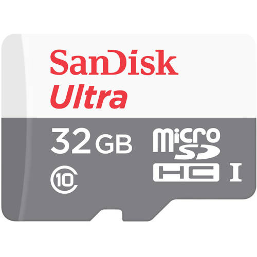 Sandisk Card memorie micro sdhc 32gb + adaptor