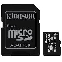 Kingston Card memorie microsdhc sdcit/32gb, 32gb, cl10, uhs-i ksw ad sd