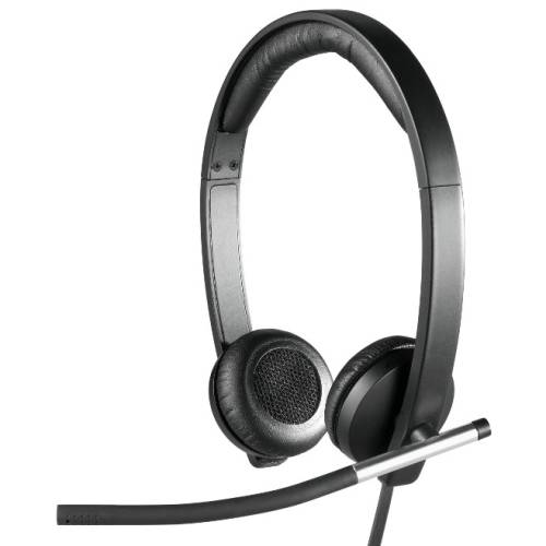 Logitech Casti h650e, headset, cu microfon, stereo, usb