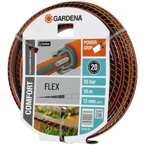 Gardena - Furtun gradina flex comfort, 13 mm, 10 m, cu sistem de prindere